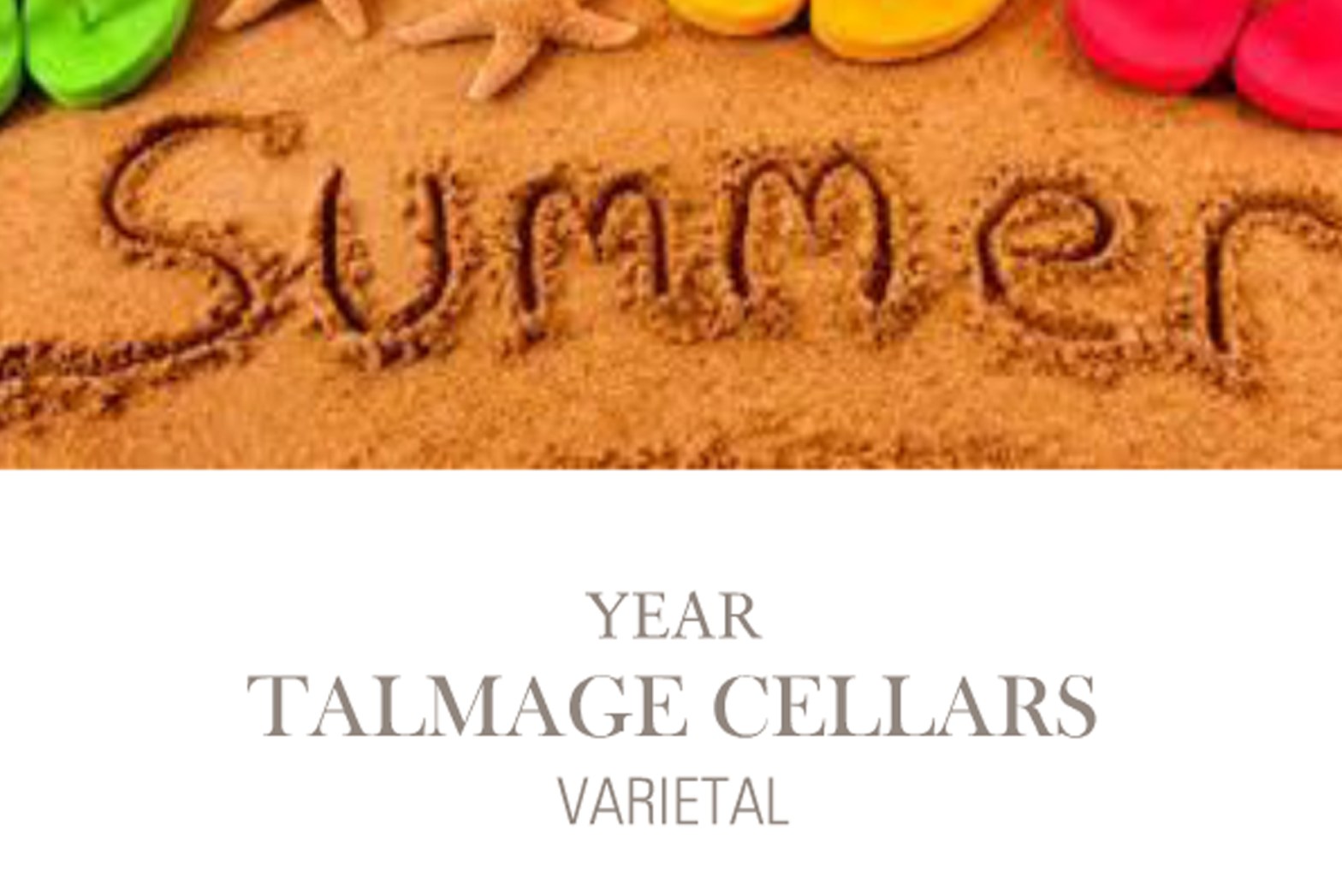 Year Talmage Cellars