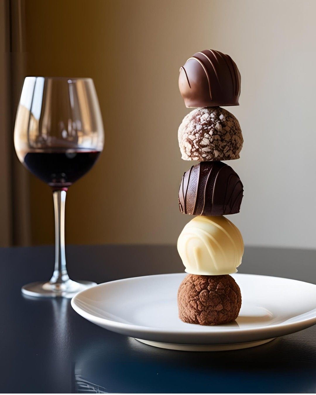 Wine, chocolate and fudge!
